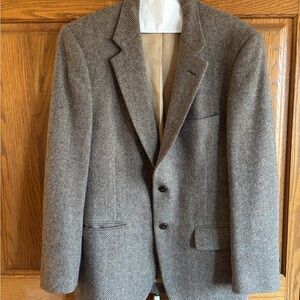 Classic Herringbone Blazer